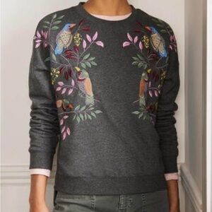 Boden embroidered sweatshirt